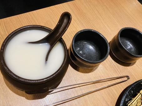 かめマッコリ マッコリ,韓国,お酒の写真素材