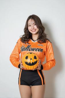 ハロウィン/スポーツ女子の写真
