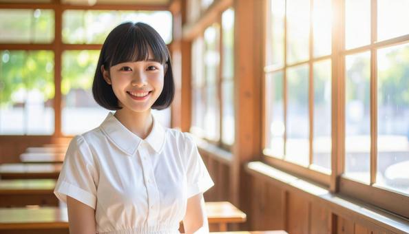 清潔感のある女性 清潔感のある女性の写真