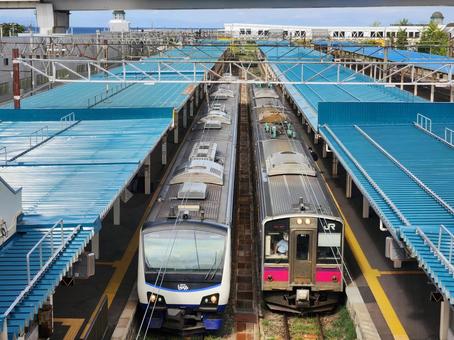 青森駅 青森駅 青森駅,jr東日本,東日本旅客鉄道の写真素材