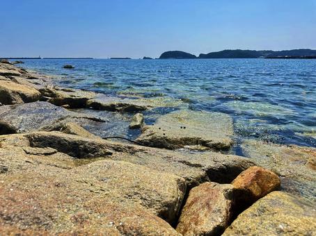 海岸 夏の海 海岸 夏の海 海岸,夏の海,磯の写真素材