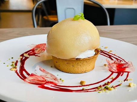 桃タルト 桃タルト,もも,桃の写真素材