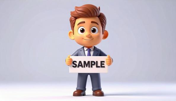 男性　SAMPLEの写真