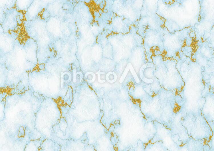 金混じり青の大理石の背景 大理石,背景,テクスチャの写真素材
