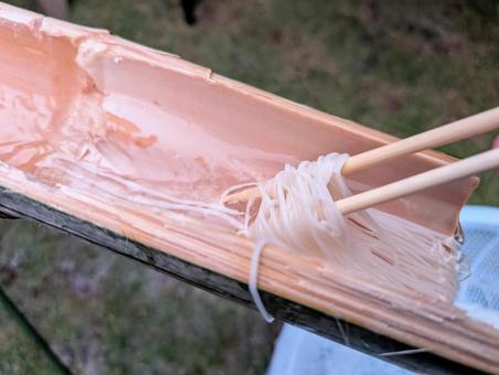 流しそうめん6 流しそうめん6 流しそうめん,夏,涼の写真素材