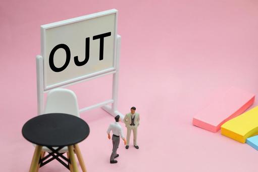 OJT　オン・ザ・ジョブ・トレーニング ojt,オン・ザ・ジョブ・トレーニング,現任訓練の写真素材