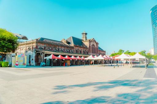 【台湾】台中駅周辺の風景 【台湾】台中駅周辺の風景 台中駅,台中,台湾の写真素材
