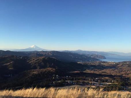 富士山と空 富士山と空の写真