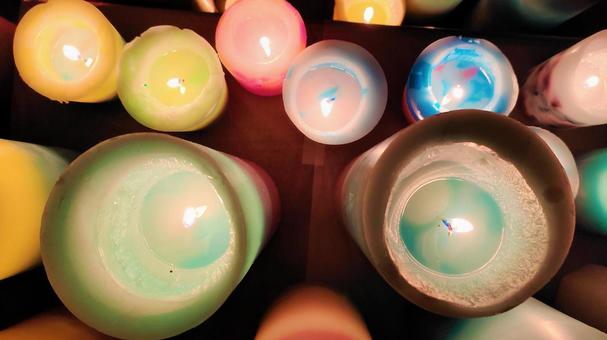 Candle Night 022, JPG Candle Night 022, candle, candle night, pastel, JPG