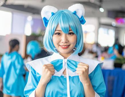 推し活コスプレ女子・よーし頑張るぞー! 推し活コスプレ女子・よーし頑張るぞー!の写真