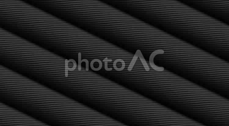 CGで生成された黒色の波線の有る背景画像 背景,バック,テクスチャの写真素材