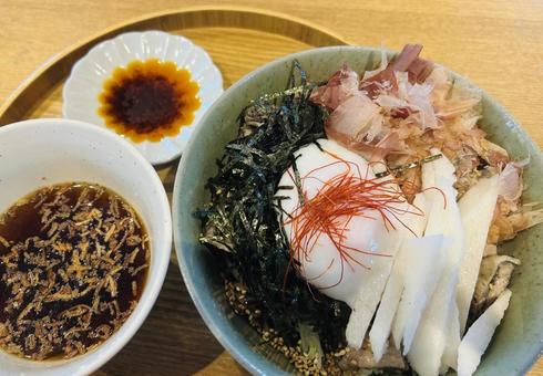 まぜそば まぜそば まぜそば,そば,蕎麦の写真素材