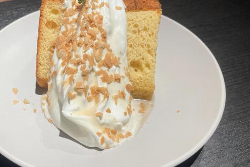 シフォンケーキの写真