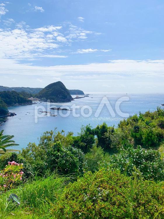 海沿いの美しい風景 海,見晴らし,見下ろすの写真素材