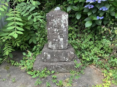庚申信仰の名残り 庚申信仰の名残り 庚申塔,石塔,日本の歴史の写真素材