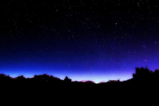 明け方の星空・イメージ 明け方の星空・イメージの写真