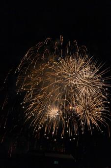 打ち上げ花火 打ち上げ花火の写真