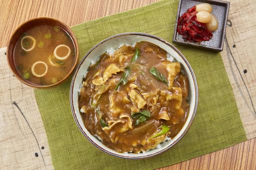 カレー丼 カレー丼の写真