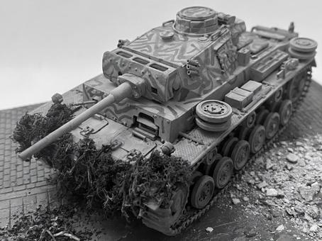 おもちゃの戦車 おもちゃの戦車 プラモデル,一時,戦争の写真素材