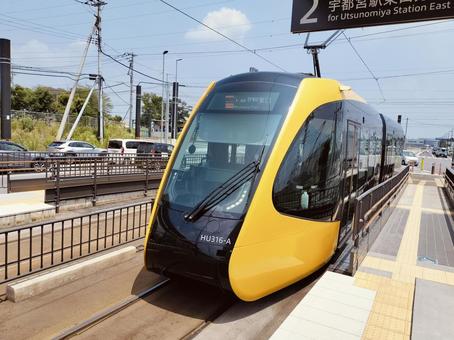 宇都宮 ライトレール LRT 宇都宮 ライトレール LRTの写真
