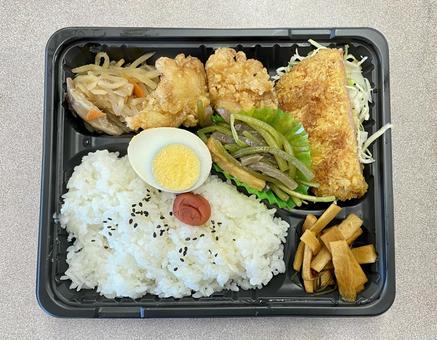 日替わりの手作り弁当のアレンジ例 弁当,手作り,お弁当の写真素材