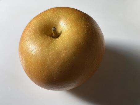 梨のアップ 秋,フルーツ,秋の果物の写真素材