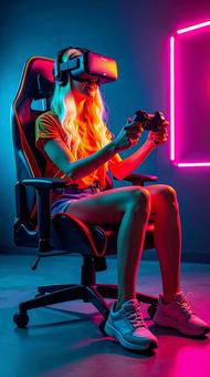 ゲーマー女子 ゲーマー女子の写真