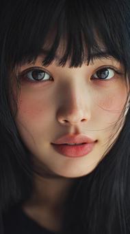 親しみやすい笑顔が心を和ませる女性 親しみやすい笑顔が心を和ませる女性の写真