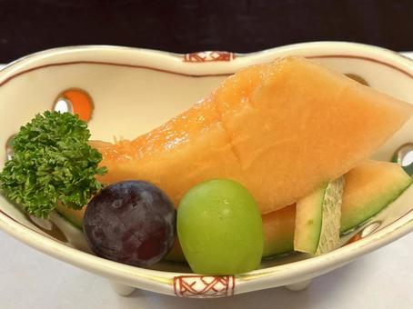 フルーツ盛り合わせ フルーツ盛り合わせ フルーツ盛り合わせ,メロン,赤肉メロンの写真素材