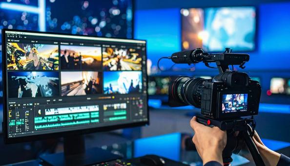 テレビ業界 映像編集 テレビ業界 映像編集の写真