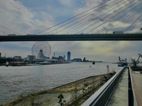 大阪港,関西, 大阪港,関西,大阪の写真素材