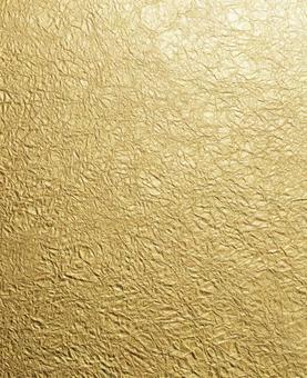 しわくちゃの金色和紙 しわくちゃの金色和紙 金,和紙,ゴールドの写真素材