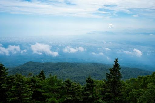 Photo, fuji mountain, mountains, a view, 