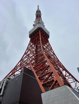 東京タワー 東京タワー,333m,電波塔の写真素材