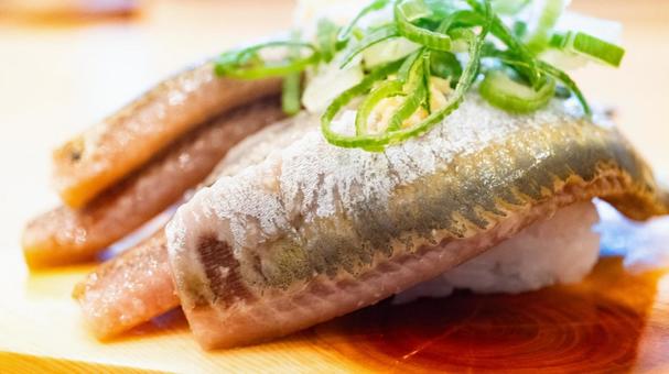イワシのにぎり寿司 イワシのにぎり寿司 イワシ,寿司,にぎり寿司の写真素材