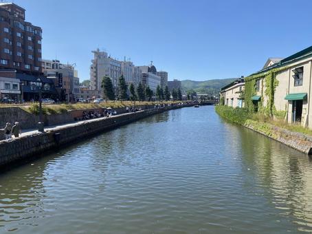 小樽運河 小樽運河 小樽運河,小樽市,北海道の写真素材
