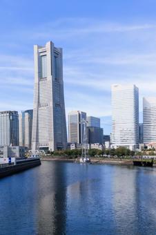 横浜みなとみらい 横浜みなとみらい 横浜,みなとみらい,ランドマークタワーの写真素材