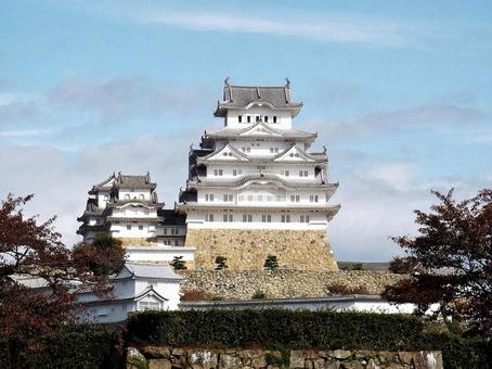 【風景写真】姫路城の風景 【風景写真】姫路城の風景の写真