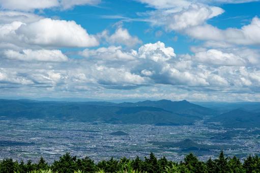 大和葛城山 山頂より 大和葛城山 山頂よりの写真