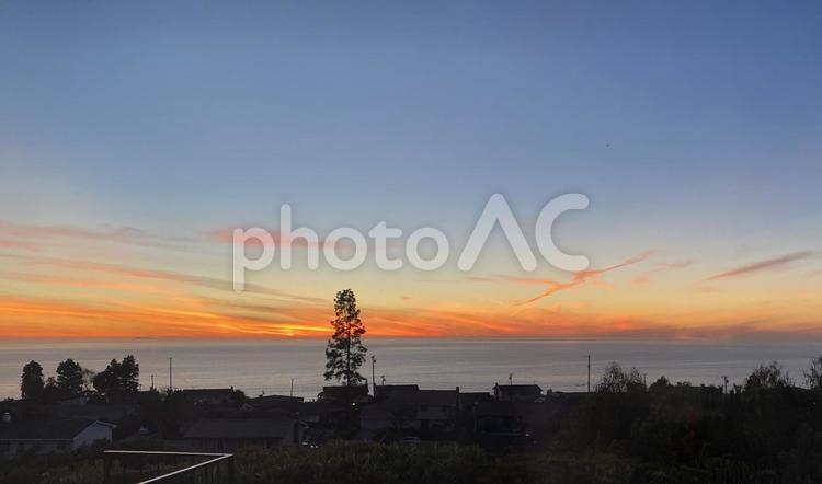 ロサンゼルスの夕暮れ ロサンゼルス,アメリカ,夕方の写真素材