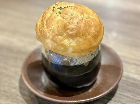 ポルチーニクリームポタージュポットパイ ボルチーニ,ボルチーニクリーム,ポタージュの写真素材