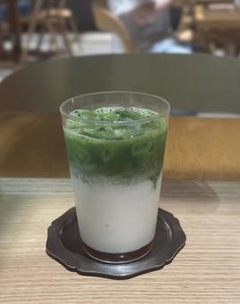 Photo, matcha, latté, drink, 