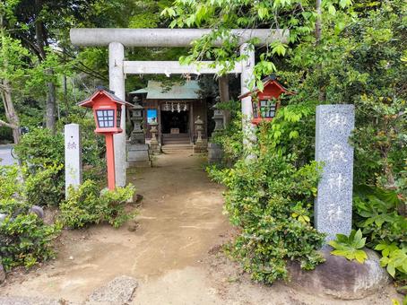 大洗磯前神社 境内の御嶽神社 大洗磯前神社 境内の御嶽神社 大洗磯前神社,御嶽神社,神社仏閣の写真素材