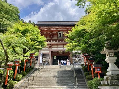 鞍馬寺 山門 鞍馬寺 山門の写真