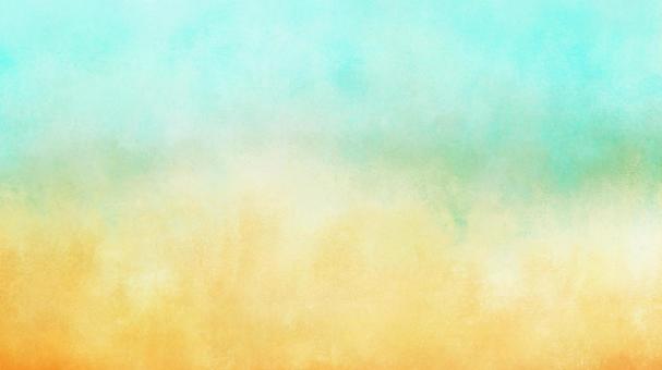 Light blue and yellow gradient watercolor background material Light blue and yellow gradient watercolor background material