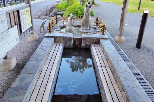 【山口県】湯田温泉足湯 【山口県】湯田温泉足湯の写真