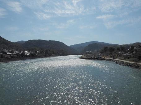 川 京都,川,自然の写真素材