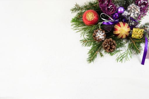 クリスマスデコレーション クリスマスデコレーション クリスマス,オーナメント,コピースペースの写真素材