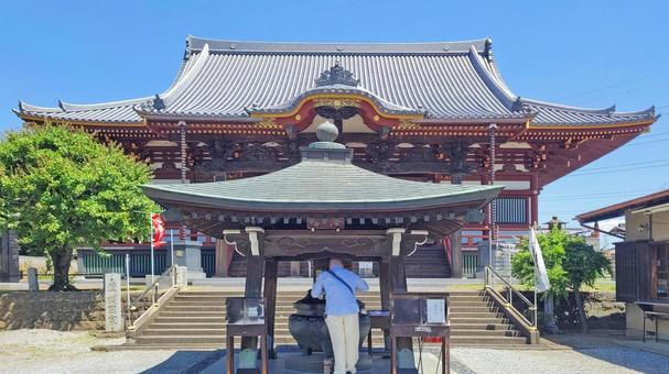 坂東33観音 12番 慈恩寺 本堂 坂東33観音 12番 慈恩寺 本堂 慈恩寺,華林山,本堂の写真素材