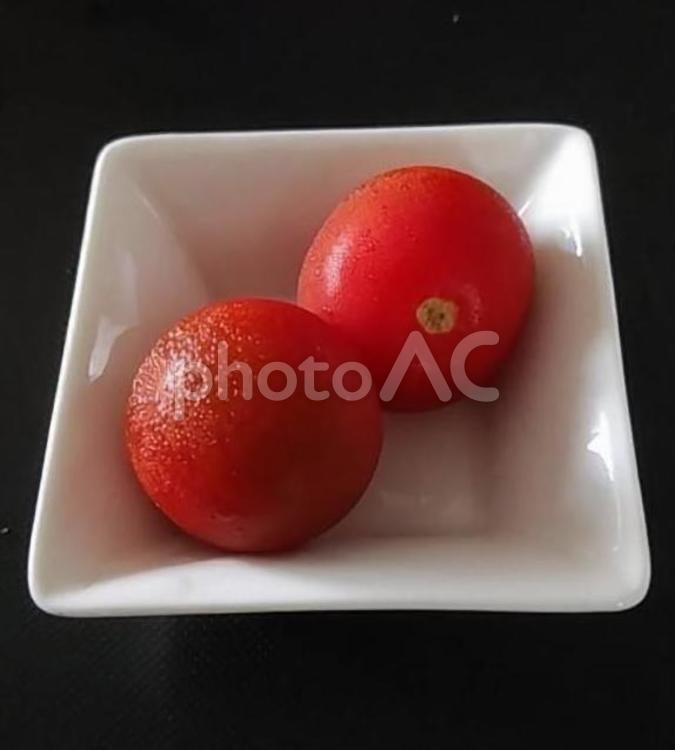 フル―ツミニトマトの小鉢 フルーツトマト,ミニトマト,フルーツの写真素材